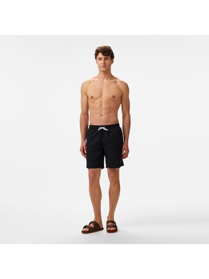 Nautica Erkek Siyah Regular Fit Deniz Şortu