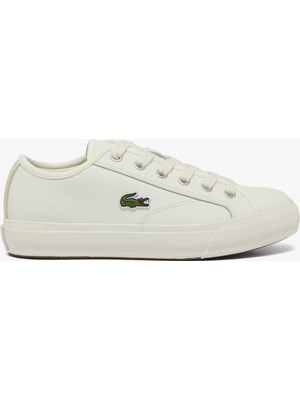 Lacoste Backcourt Kadın Bej Sneaker