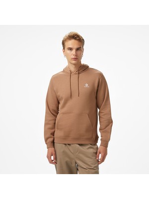 Converse Unisex Kahverengi Hoodie