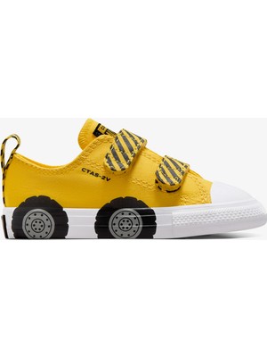 Converse Chuck Taylor All Star Construction Truck Bebek Sarı Platform Sneaker