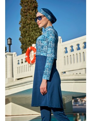 Remsa Mayo Likralı Tam Kapalı Mayo 4lü Set R068 Lamia