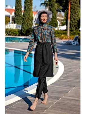 Remsa Mayo Paraşüt Tam Kapalı Tesettür Mayo R051 Imran