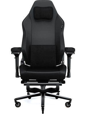 EXVEGA Pandora 2025 Napa Deri Çalışma Koltuğu Siyah