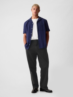 Gap Erkek Siyah Modern '90S Loose Kaki Pantolon