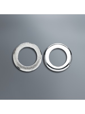 Erbey Plastik Decoring 30 mm Gümüş