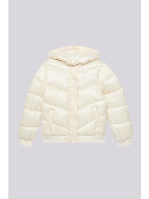 Bg Store Kız Çocuk Desenli Mont