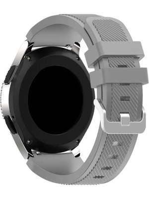 Xiaomi Watch S1 / S1 Pro / S1 Active Uyumlu Çizgi Desenli Silikon Kordon Kayış 22MM