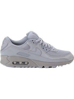 Nike Air Max 90 Unisex Leather Sneaker Hakiki Deri Günlük Spor Ayakkabı Gri