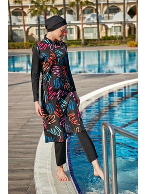 Remsa Mayo Tam Kapalı Mayo Remsa Mayo R4402 Neon