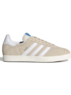 Adidas Gazelle Leather Mens Sneaker Hakiki Deri Günlük Spor Ayakkabı Bej