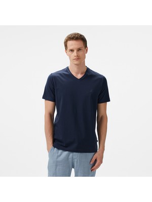 Nautica Erkek Lacivert Regular Fit T-Shirt