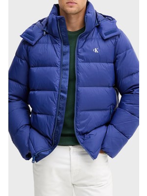 Calvin Klein Kapitoneli Regular Fit Çıkarılabilir Kapüşonlu Mont LV04RC518GIZ4 Erkek Mont LV04RC518G Iz4