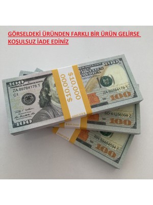 300 adet 100 dolar geçersiz para eğlence oyun şaka   film parası dizi çekimleri ıçin