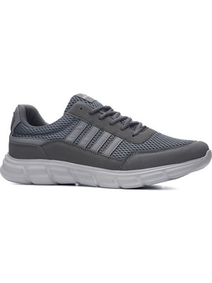 Günlük Erkek Sneaker Yetişkin Büyük Numara Spor Ayakkabı Fileli Bağcıklı Rahat Esnek 050