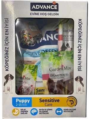 Advance Somonlu Yavru Köpek Maması 3 kg Evine Hoşgeldin Kiti