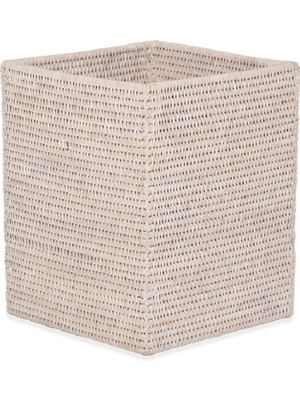 Basket Sepet, Kare, Açık, 26.5 x H31.5 cm - Beyaz