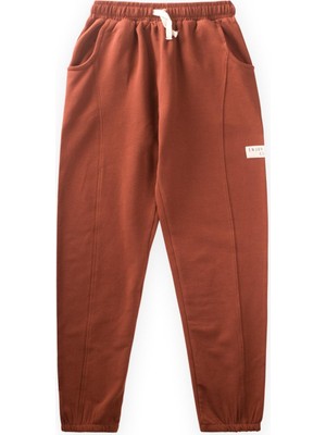 Cigit Paçalı Eşofman 2-8 Yaş Kiremit