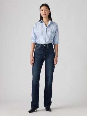 Ribcage Kadın Lacivert Jean Kot Pantolon 001TG-0005