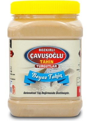 Çavuşoğlu Az Kavrulmuş Beyaz Tahin 930G Doğal Lezzetli Beyaz Bozkır Tahini