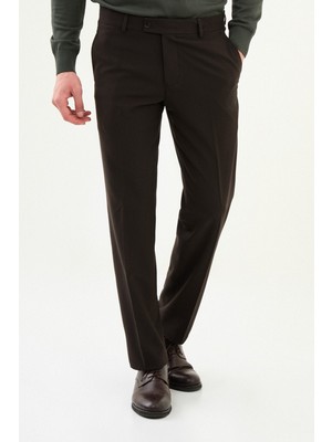 Düz Slim Fit Klasik Erkek Pantolon