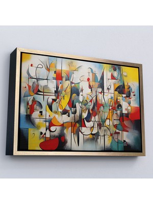 Çerçeveli Dekoratif Kanvas Tablo, Enerjinin Büyüsü TABLOSU-7211