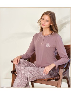 Battal Uzun Kollu Pijama Takım 3129