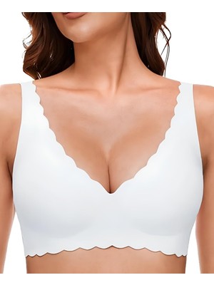Carla Ithal Lazer Kesim Dikişsiz Çıkarılabilir Padli Destekli Rahat Sütyen/bralet -82