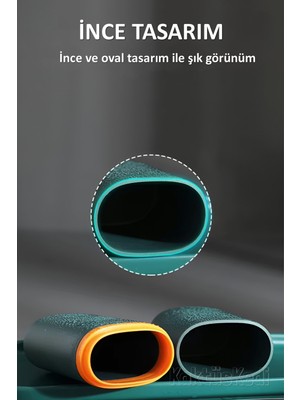 2'li Set Aksesuar Taşıma Kutusu Gözlük Diş Fırçası Diş Macunu Saklama Kabı - Diş Fırçalık