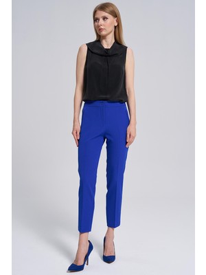 Arka Bel-Lastik Detaylı Pantolon