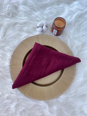 Vavscarfs Bambu Kraş Eşarp Hijab Kraş Şal Vişne