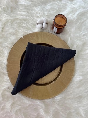 Vavscarfs Bambu Kraş Eşarp Hijab Kraş Şal Siyah