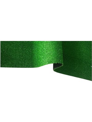 Ünal File Dekoratif Yeşil Çim Halı 7 mm Dış ve Iç Mekan Uyumlu Yapay Ucuz Çim Halı