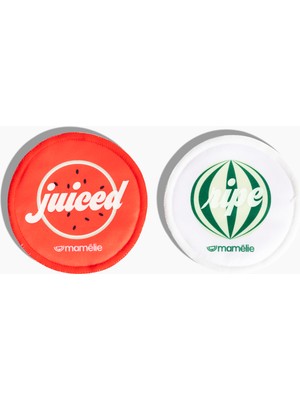 Mamélie® Doğal Yıkanabilir Gece Parlayan Göğüs Pedi Bambu Doğal 8'li