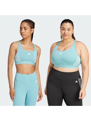 Adidas Performance IY7703 Train Medium Support 3stripes Sporcu Sütyeni