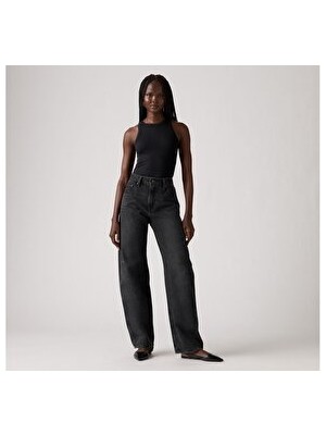 Baggy Dad Barrel Kadın Jean Pantolon - Rebel Edge Barrel