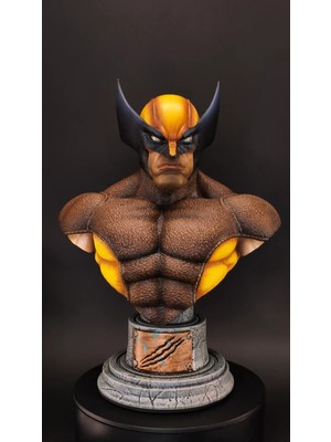 Polyester Wolverine Figür Büyük Süper Kahraman Ev Ofis Dekorasyon