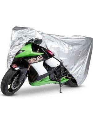 Mondial 125 Mc Roadracer Arka Çanta Uyumlu Motor Branda Örtü Miflonlu Premium 4 Mevsim Koruma Gri