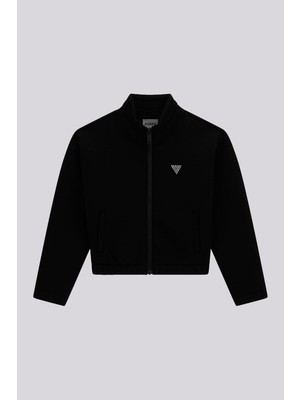 Bg Store Kız Çocuk Siyah Eşofman Üstü