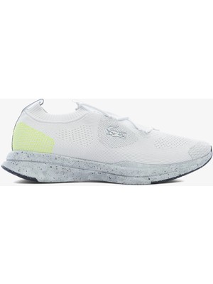 Lacoste Run Spın Eco Unisex White Yellow Sneaker Unisex Günlük Spor Ayakkabı Beyaz Sarı