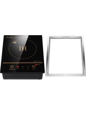 Mini Elektrikli Manyetik Indüksiyon Ocak 800W Tel Kontrol Gömülü 220V-50Hz Hotpot Ocak Brülör Su Geçirmez Tencere Çay Kazan Soba Ocak