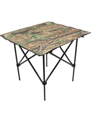 Masa Katlanır Ahşap Kamp Masası 65X73X64 cm