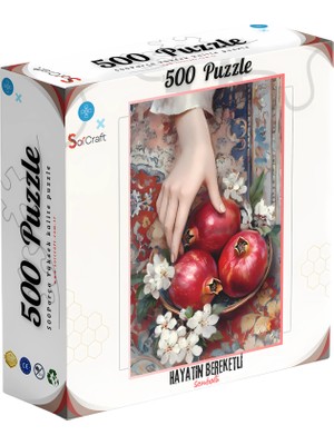 Soi Craft 500 Parça Puzzle Hayatın Bereketli Sembolü