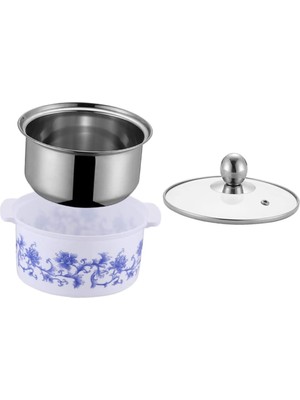 Indüksiyonlu Ocak Tencere Paslanmaz Çelik Çok Amaçlı Sıcak Tencere Ergonomik Kulplu Kolay Temizlenen Kamp ve Evde Kullanıma Uygun Isı Yavaş Yayma Özelliğine Sahip Tencere