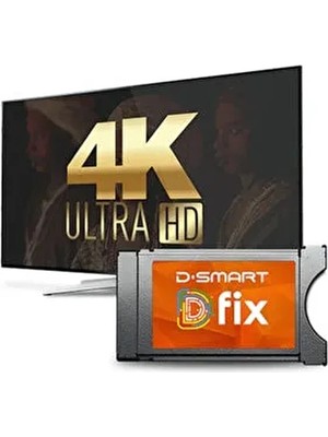 D-Fix Cam Modül, Mega Paket Dsmart Go Hediye