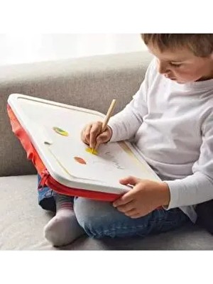 IKEA Mala Çocuk Çizim Çantası Beyaz Renkli Dayanıklı Malzeme ile Pratik Kullanım İçin Tasarlandı