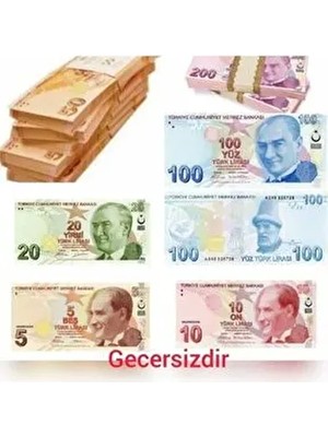 Geçersiz Karışık Para Seti 100 Adet