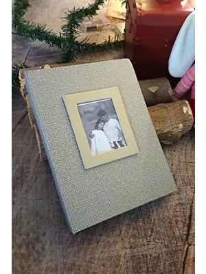 Aledo Koton Desenli Delüx Fotoğraf Albümü 200'lü Kahverengi 13X18CM Şekil ve Boyut Özellikleriyle