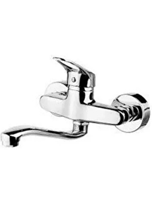 Armatür Dünyası Viosa Mutfak Evye Aplike Bataryası 360° Döner Başlık ve Dayanıklı Pirinç Kaplama