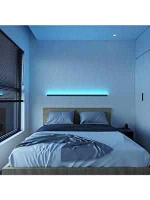 Light Köşe LED Lambader Oda Aydınlatma Sistemi Full Rgb Çok Özellik Full Renk 40 cm