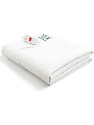 Decobella Omak Tek Kişilik Elektrikli Alt Battaniyesi 90X145 Beyaz Yumuşak Doku ile Konforlu Isı Sağlar